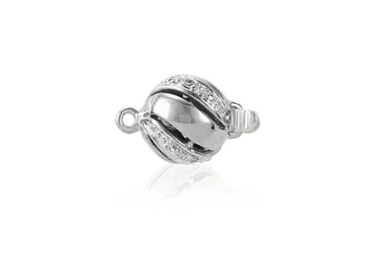 Diamond Ball Clasp