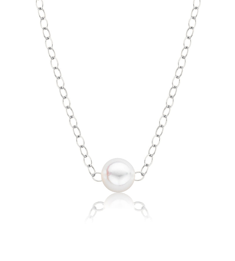 Cultured Starter Necklace on a 16" Original Chain