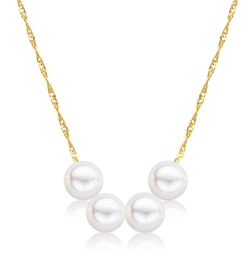 Cultured Starter Necklace on a 16" Premium Chain