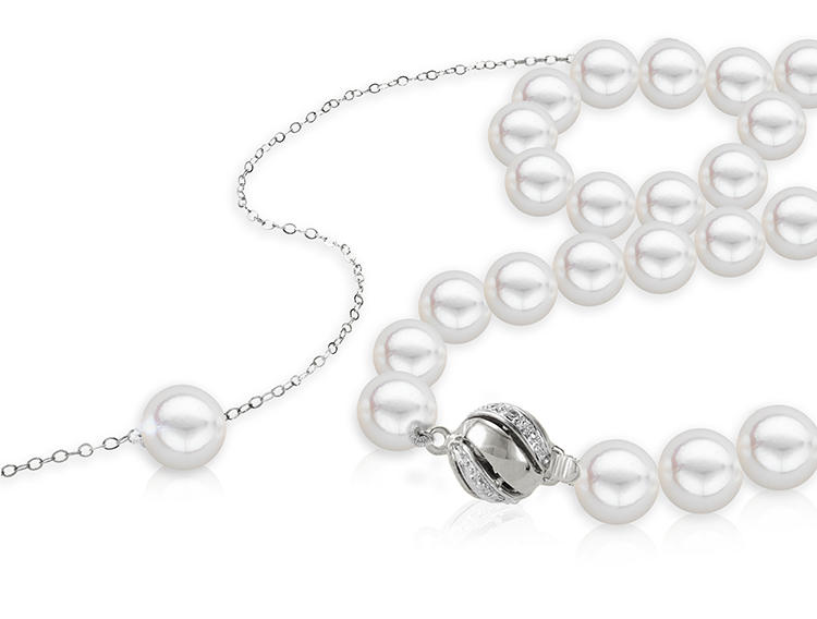 Diamond Ball Clasp