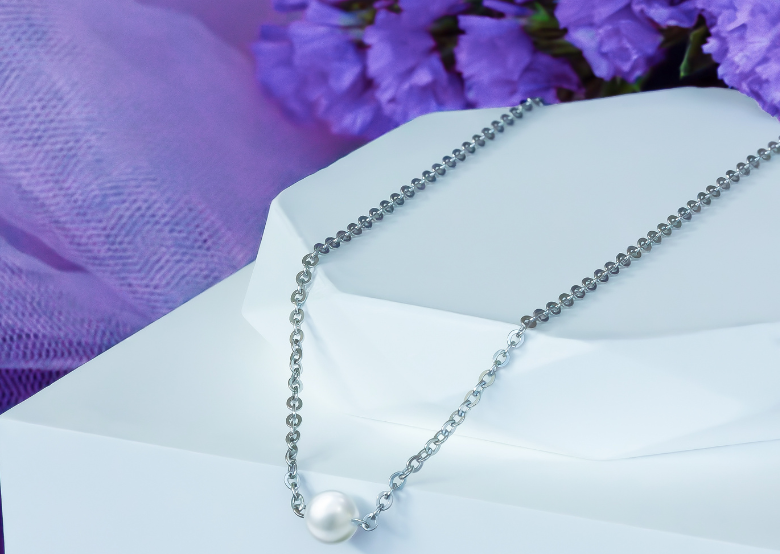 Cultured Starter Necklace on a 16" Original Chain