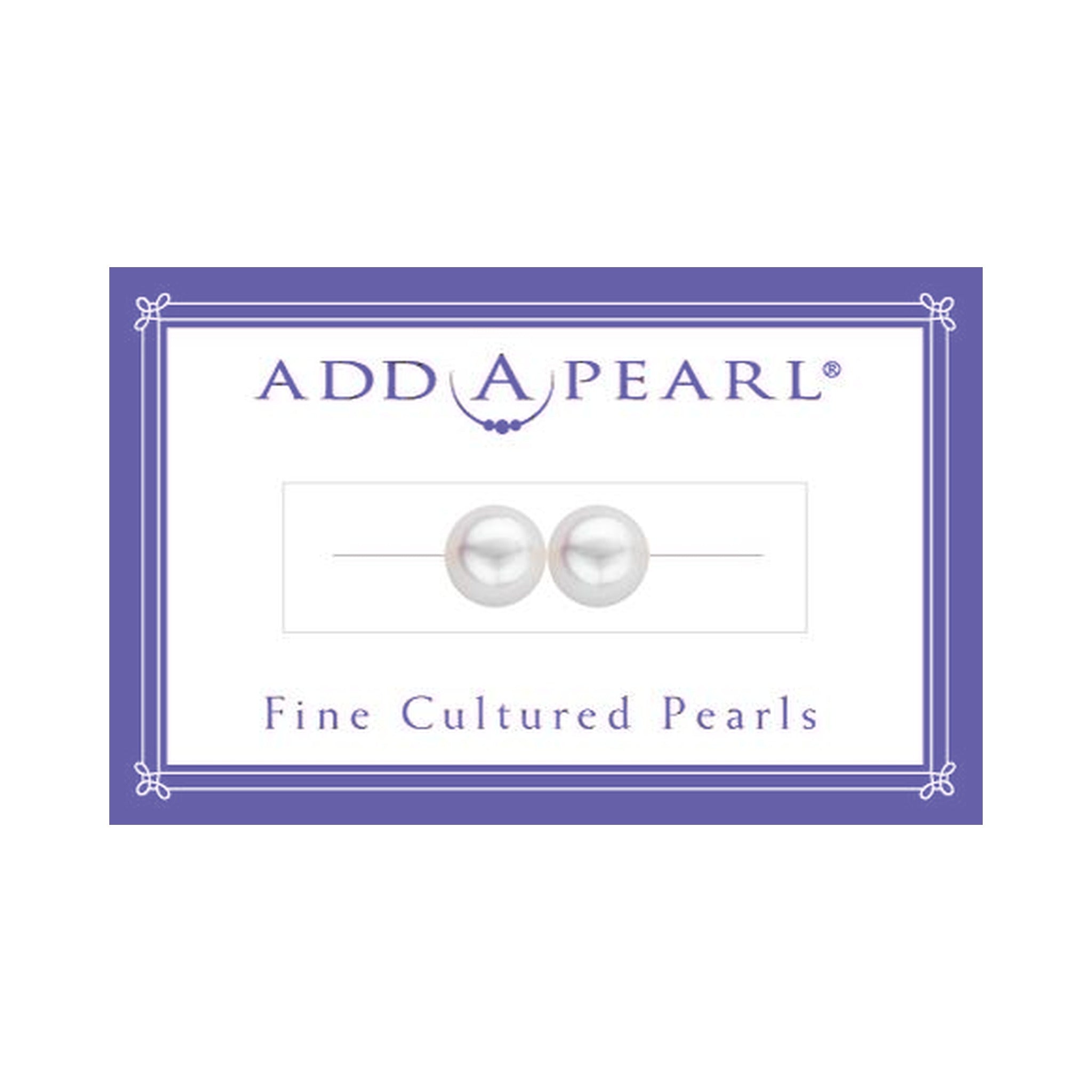 (1) 3.6mm Natural Pearl on a Classic Add-A-Pearl Card