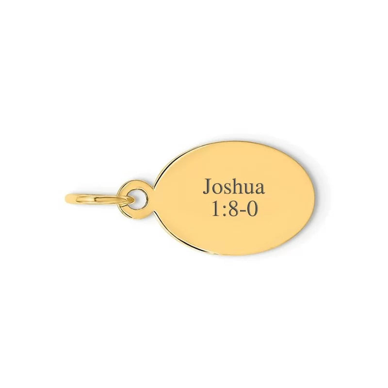 Yellow oval roman charm