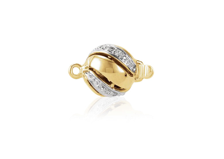 Diamond Ball Clasp