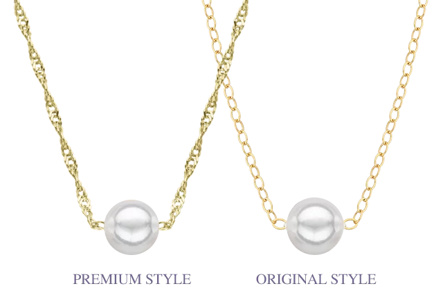 Premium & Original chains, side-by-side