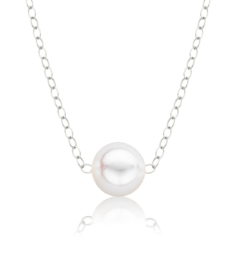 Cultured Starter Necklace on a 16" Original Chain