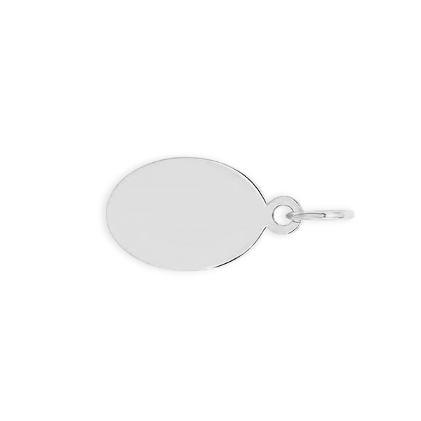 Engravable Oval Charm