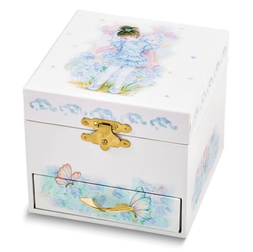 Square Musical Jewelry Box