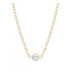 Natural Starter Necklace (1) 2.7 mm on a 16” y/g Original chain N2.7 SY