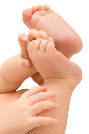 baby feet image shutturstock